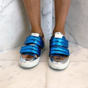 MM6 Maison Martin Margiela Metallic Sneakers